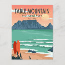 Recherche de montagne de table cartes postales Péninsule du cap
