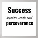 Recherche de persévérance posters Succès