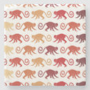 Recherche de singe dessous de verres Jungle