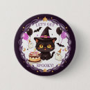 Recherche de le chat noir badges Pour enfants