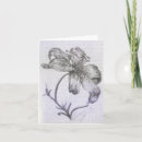 Recherche de dessin fleur crayon vœux cartes Botanique