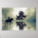 Recherche de cheval dressage posters Silhouette