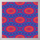 Recherche de mandala bleu posters Motif