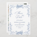 Recherche de renaissance save the dates Fleurs bleues