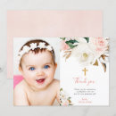 Recherche de baptême fille vœux cartes Croix d'or