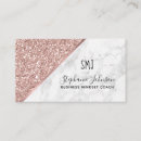 Recherche de pailleté cartes visite Or rose