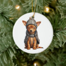 Zoek naar miniature pinscher ornamenten Kerstmis
