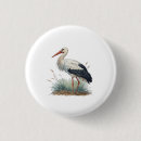 Zoek naar ooievaar buttons Vogel