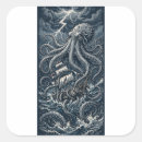 Recherche de le kraken autocollants Monstre marin