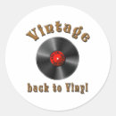Recherche de musicien vintage autocollants Rétro