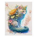 Recherche de chats mignons posters Illustration de chat