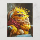 Recherche de monster cartes postales Heureux