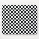Recherche de damier noir et blanc tapis souris Carré