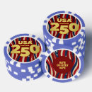 Recherche de drapeau américain jetons poker 4 juillet