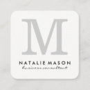 Recherche de gris et blanc cartes visite Consultant