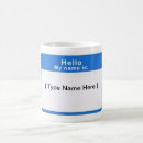 Recherche de bonjour mon nom est tasses Pour tous