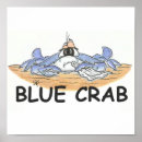 Zoek naar krab posters Blauw
