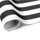 Recherche de rayé noir et blanc papier cadeau Bande