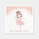 Recherche de anniversaire ballerine serviettes Ballet