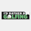 Recherche de jouer golf voiture autocollants Sports