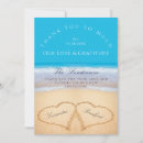 Recherche de rivage de plage vœux cartes Bride