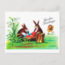 Recherche de pâques vintages cartes postales Panier