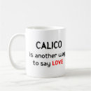 Zoek naar calico kat mokken Kattemoeder