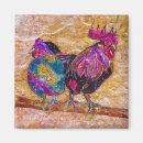 Recherche de coq refrigérateur magnets Poulets