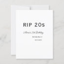 Recherche de 20 ans anniversaire cartes 10 20 30 40