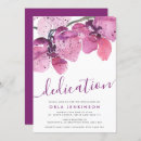 Recherche de purple orchid invitations Jolie