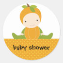 Recherche de costume de bébé autocollants Citrouille