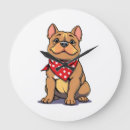 Recherche de bouledogue horloges Drôle
