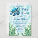 Recherche de turtle baby shower invitations Tortue de mer