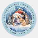 Recherche de bulldog anglais autocollants Chiot