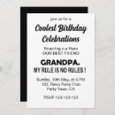 Recherche de grand père invitations Fête d'anniversaire
