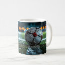 Recherche de terrain football tasses Balle