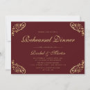 Recherche de dîner vintage invitations Élégant