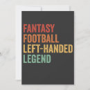 Recherche de football drôle invitations Rétro