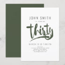 Recherche de 30èmes hommes invitations Simple