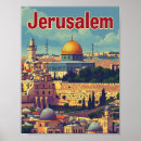 Zoek naar jeruzalem posters Illustratie