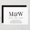 Recherche de virtuel mariage invitations Typographie