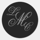 Recherche de trois lettres autocollants Initiale