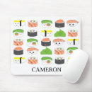 Recherche de saumon tapis souris Sushi