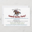Recherche de horse party invitations Élégant