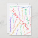Recherche de couleur toutes vœux cartes Toutes les occasions