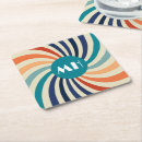 Recherche de années 70 dessous de verres Rétro