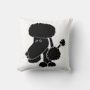Recherche de caniche noir coussins Animaux
