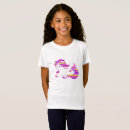 Recherche de licorne rose tshirts Girl