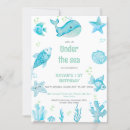 Recherche de vert mer invitations Mignon
