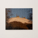 Recherche de ski puzzles Coucher de soleil